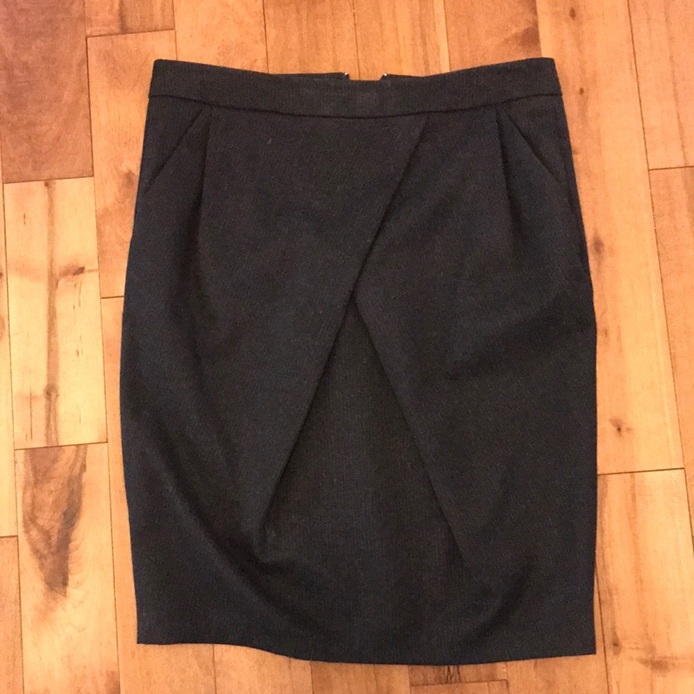 Grey Zara Pencil Skirt